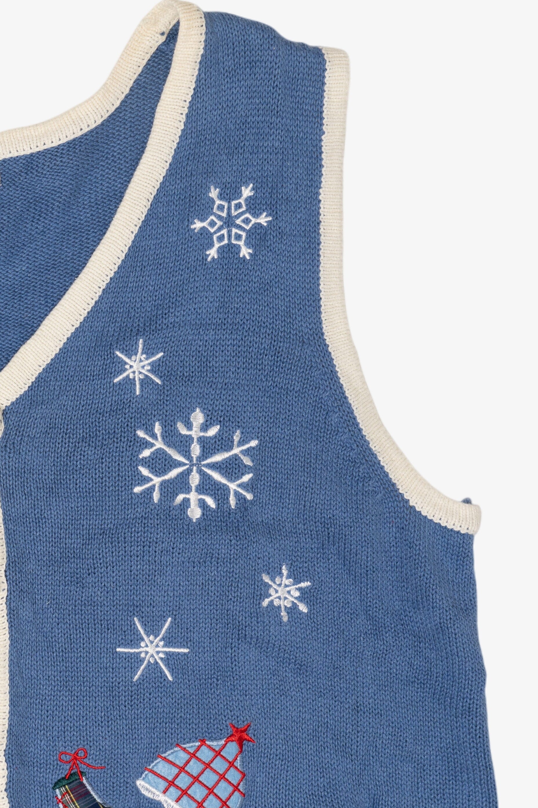 Vintage Winter Clothes Ugly Christmas Vest (2000s)