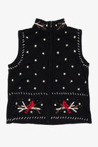 Vintage Christopher & Banks Birds Ugly Christmas Sweater (2000s)