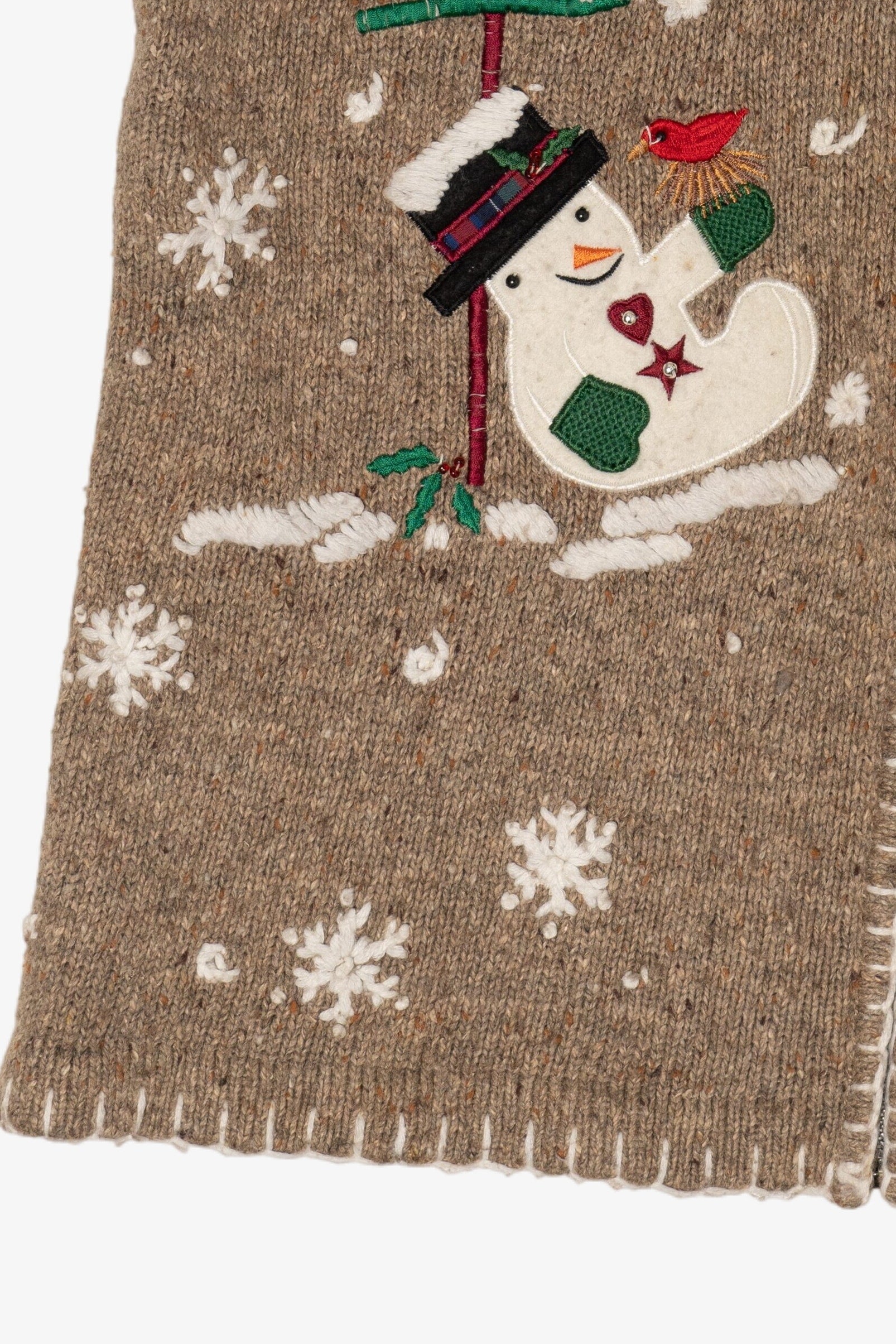 Vintage Bobbie Brooks Snowmen Ugly Christmas Sweater (2000s)