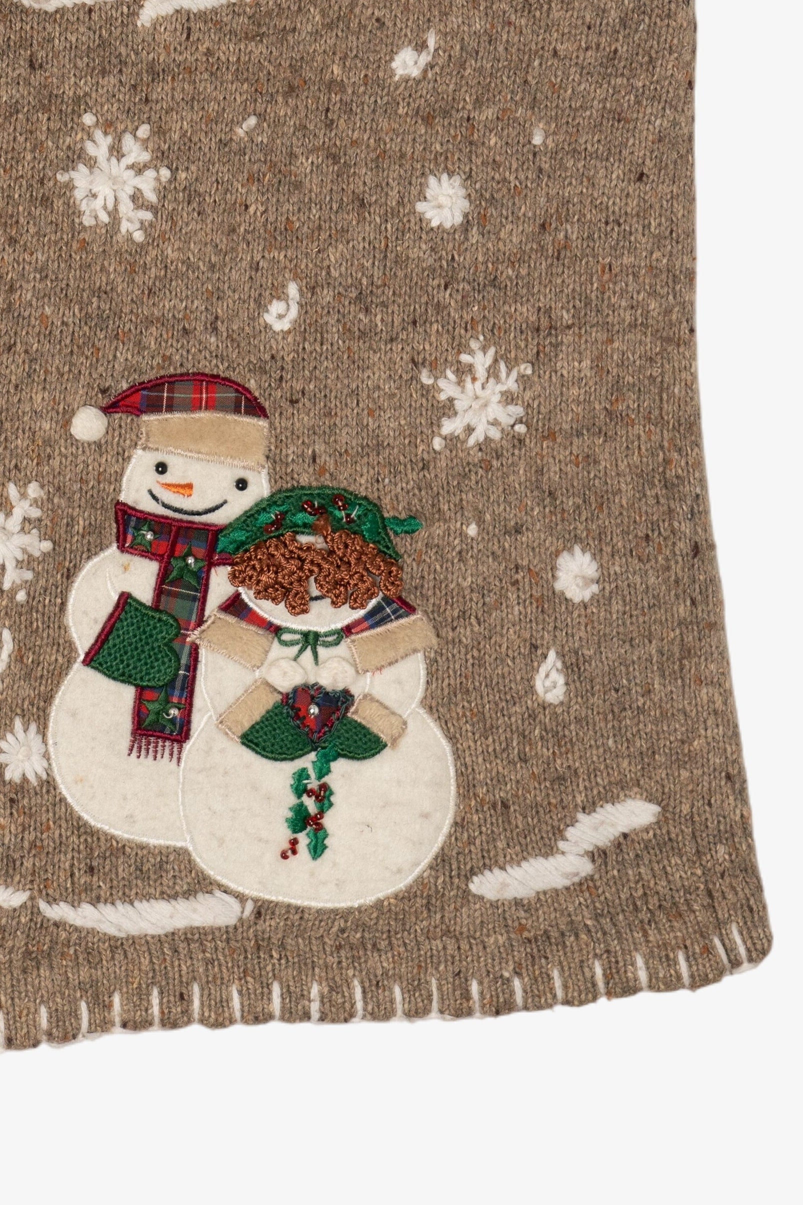 Vintage Bobbie Brooks Snowmen Ugly Christmas Sweater (2000s)