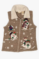 Vintage Bobbie Brooks Snowmen Ugly Christmas Sweater (2000s)