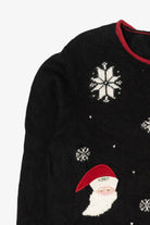 Vintage Ms Lee Santa Ugly Christmas Sweater (1990s)