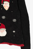 Vintage Ms Lee Santa Ugly Christmas Sweater (1990s)