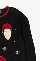 Vintage Ms Lee Santa Ugly Christmas Sweater (1990s)