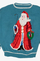 Vintage Santa Ugly Christmas Sweater (1990s)