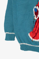 Vintage Santa Ugly Christmas Sweater (1990s)