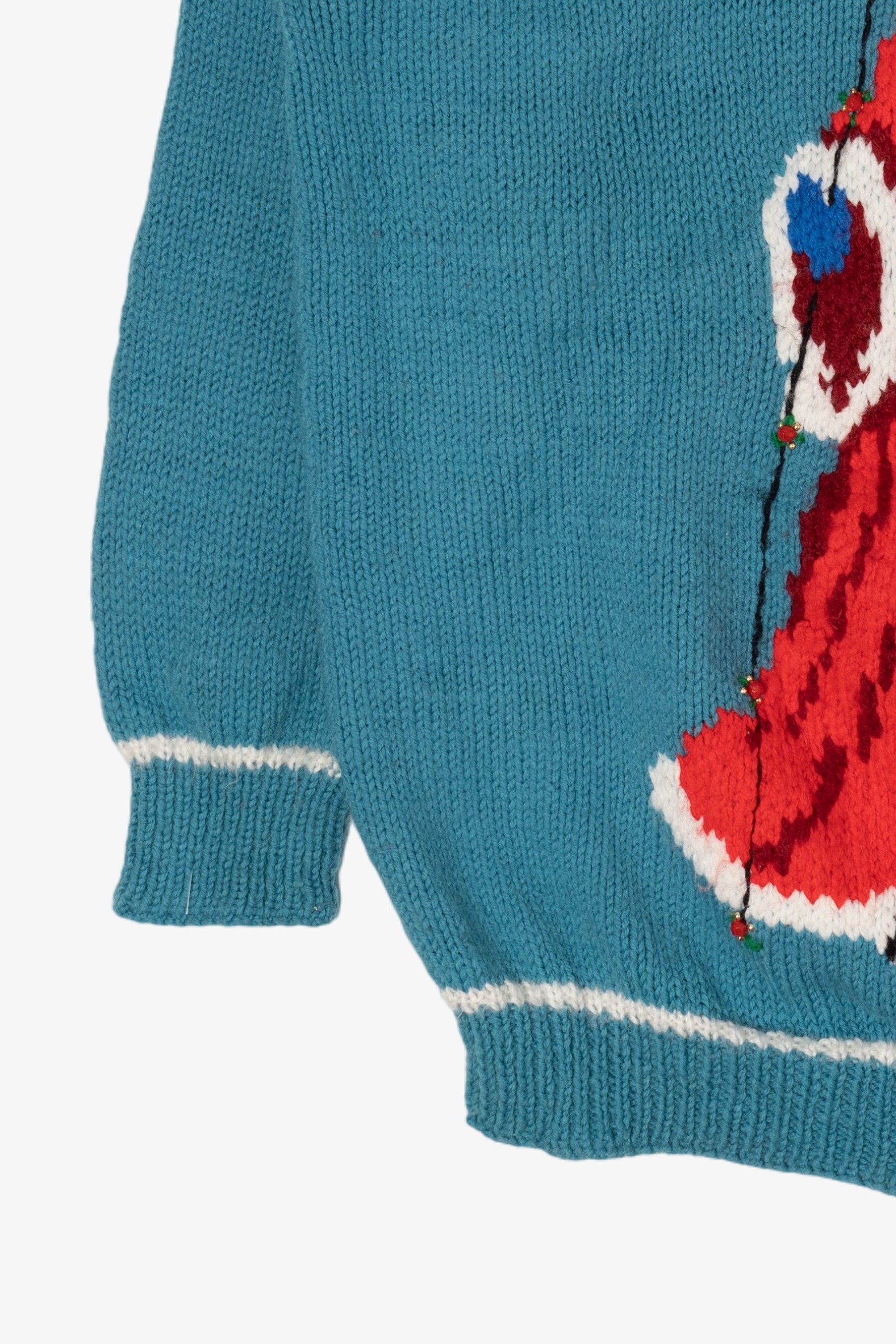 Vintage Santa Ugly Christmas Sweater (1990s)