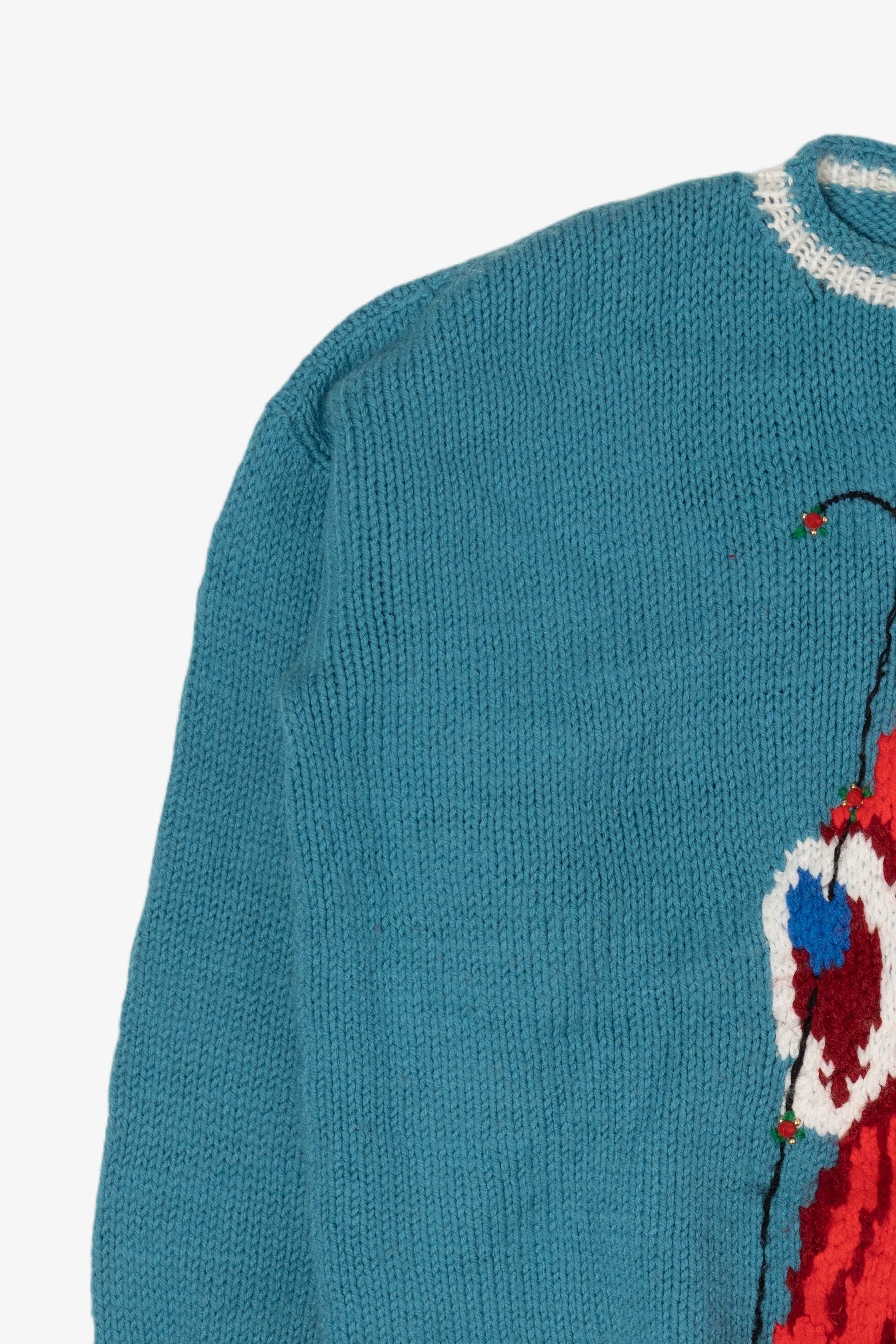 Vintage Santa Ugly Christmas Sweater (1990s)