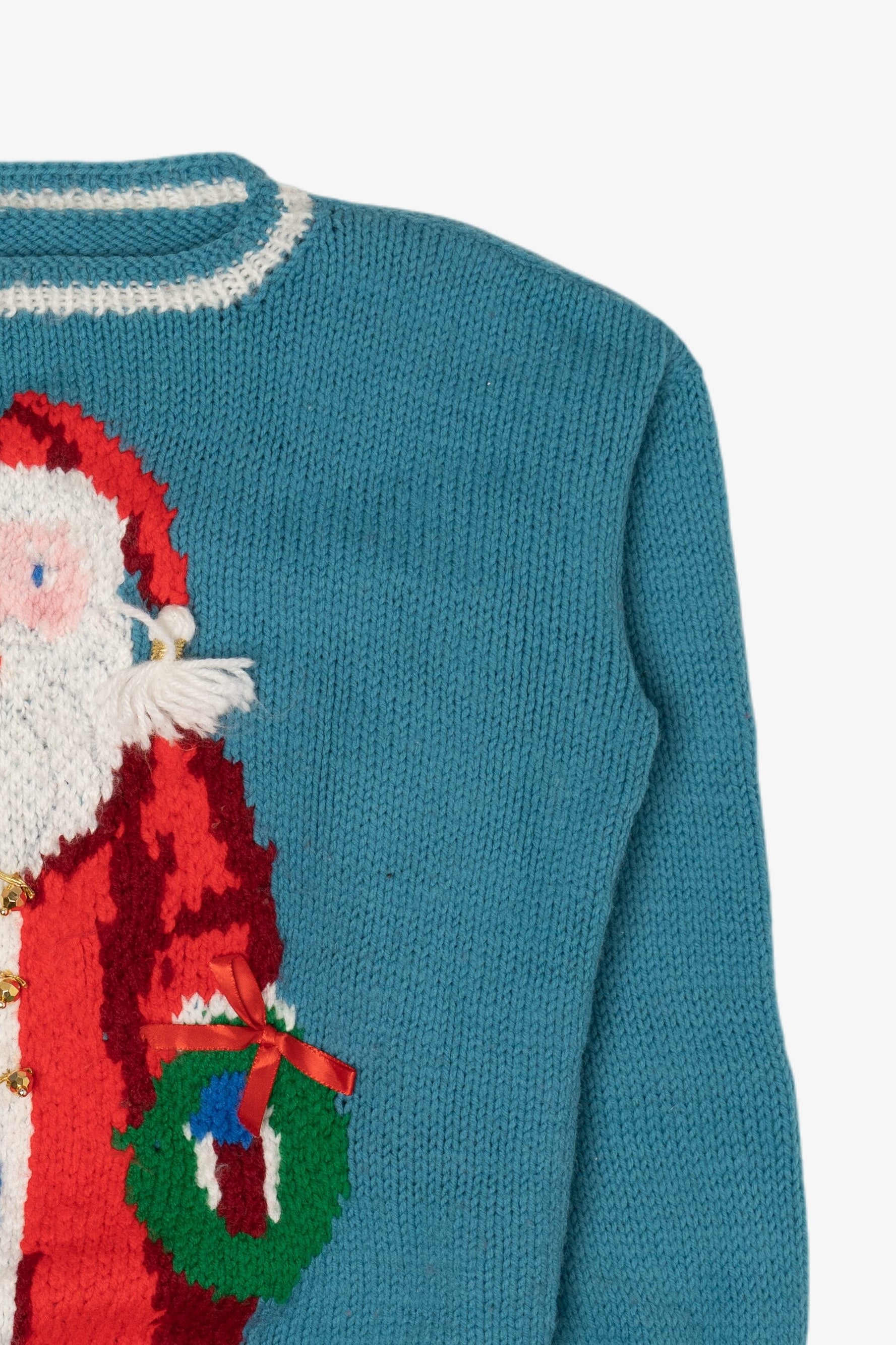 Vintage Santa Ugly Christmas Sweater (1990s)