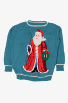 Vintage Santa Ugly Christmas Sweater (1990s)