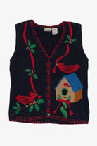 Vintage Capacity Cardinals Ugly Christmas Vest (1990s)