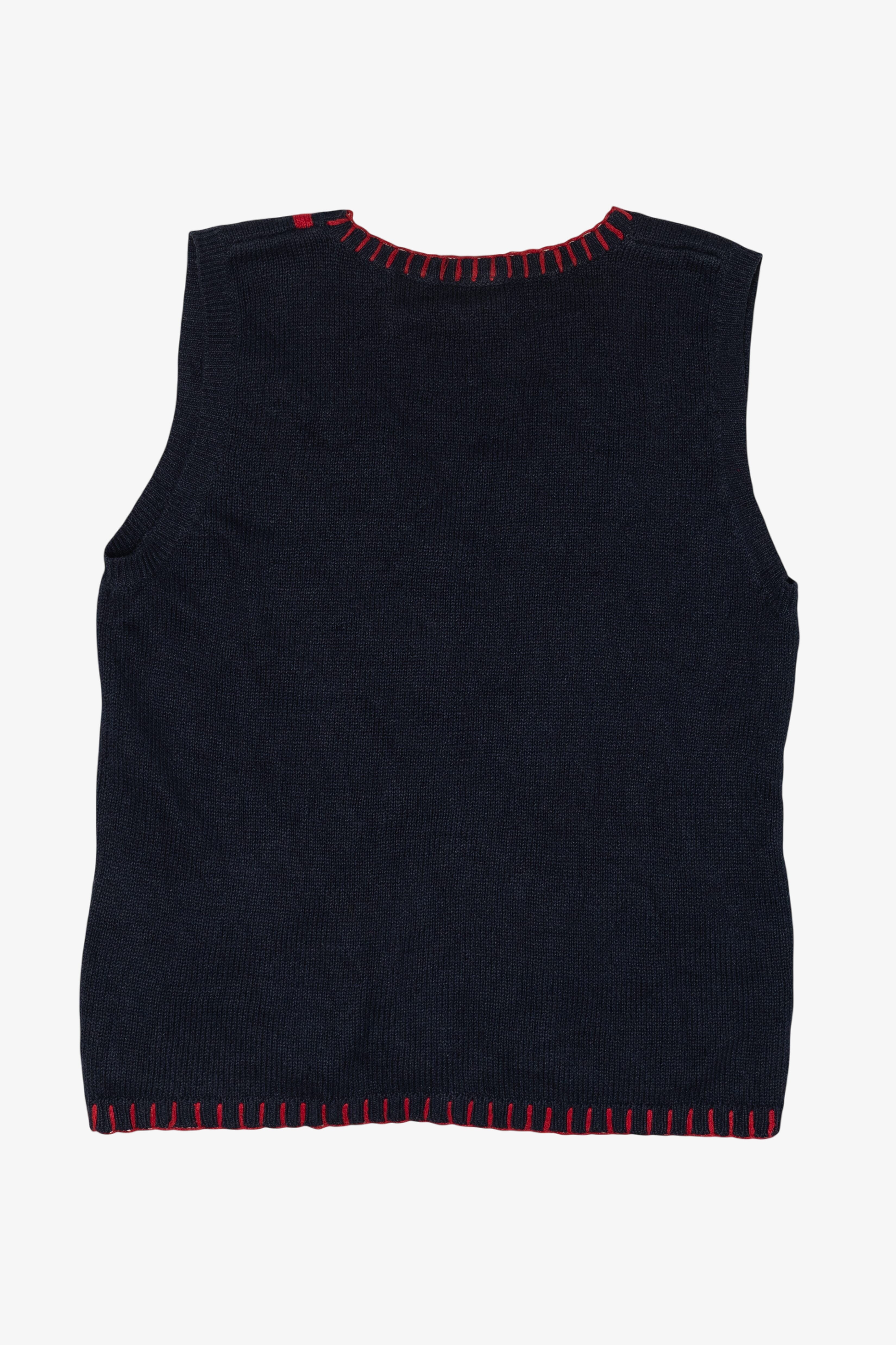 Vintage Capacity Cardinals Ugly Christmas Vest (1990s)