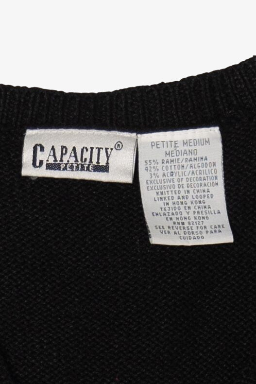 Vintage Capacity Birds Ugly Christmas Vest (1990s)