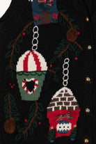Vintage Capacity Birdhouses Ugly Christmas Vest (1990s)