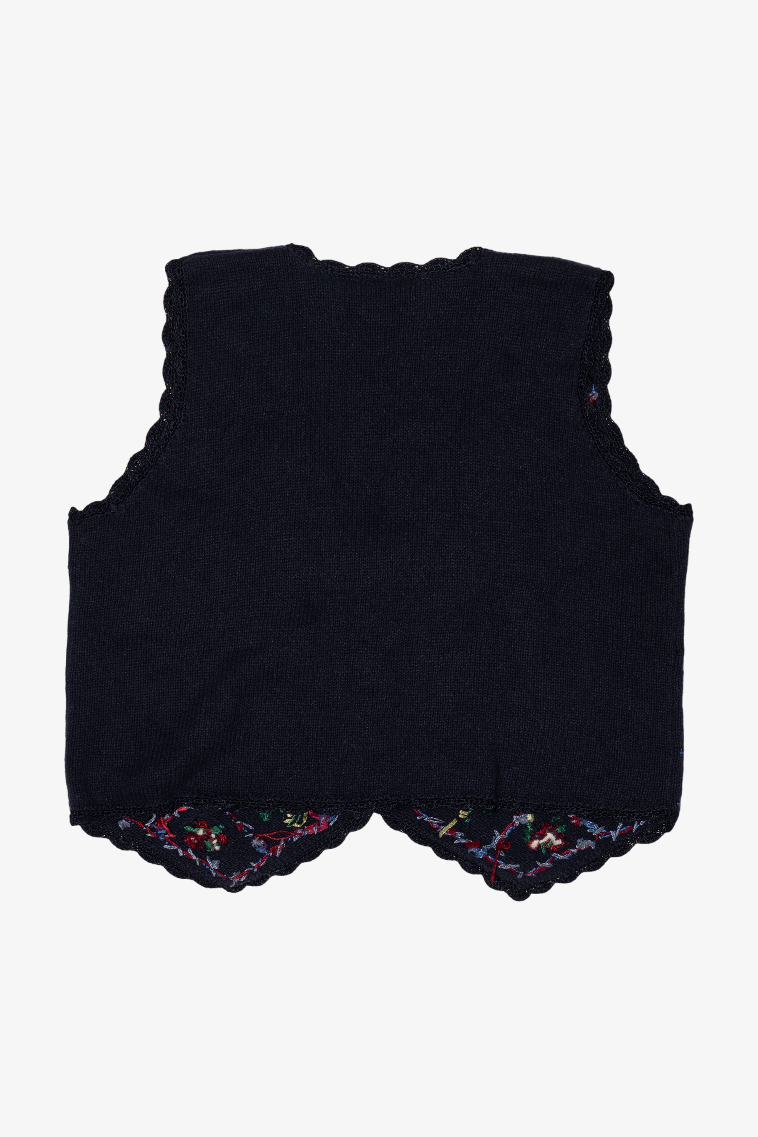 Vintage Erika Petites Ugly Christmas Vest (1990s)