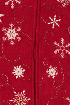 Vintage Studio Joy Snowflakes Ugly Christmas Vest (2000s)