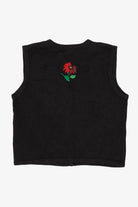 Vintage Bobbie Brooks Flowers Ugly Christmas Vest (1990s)