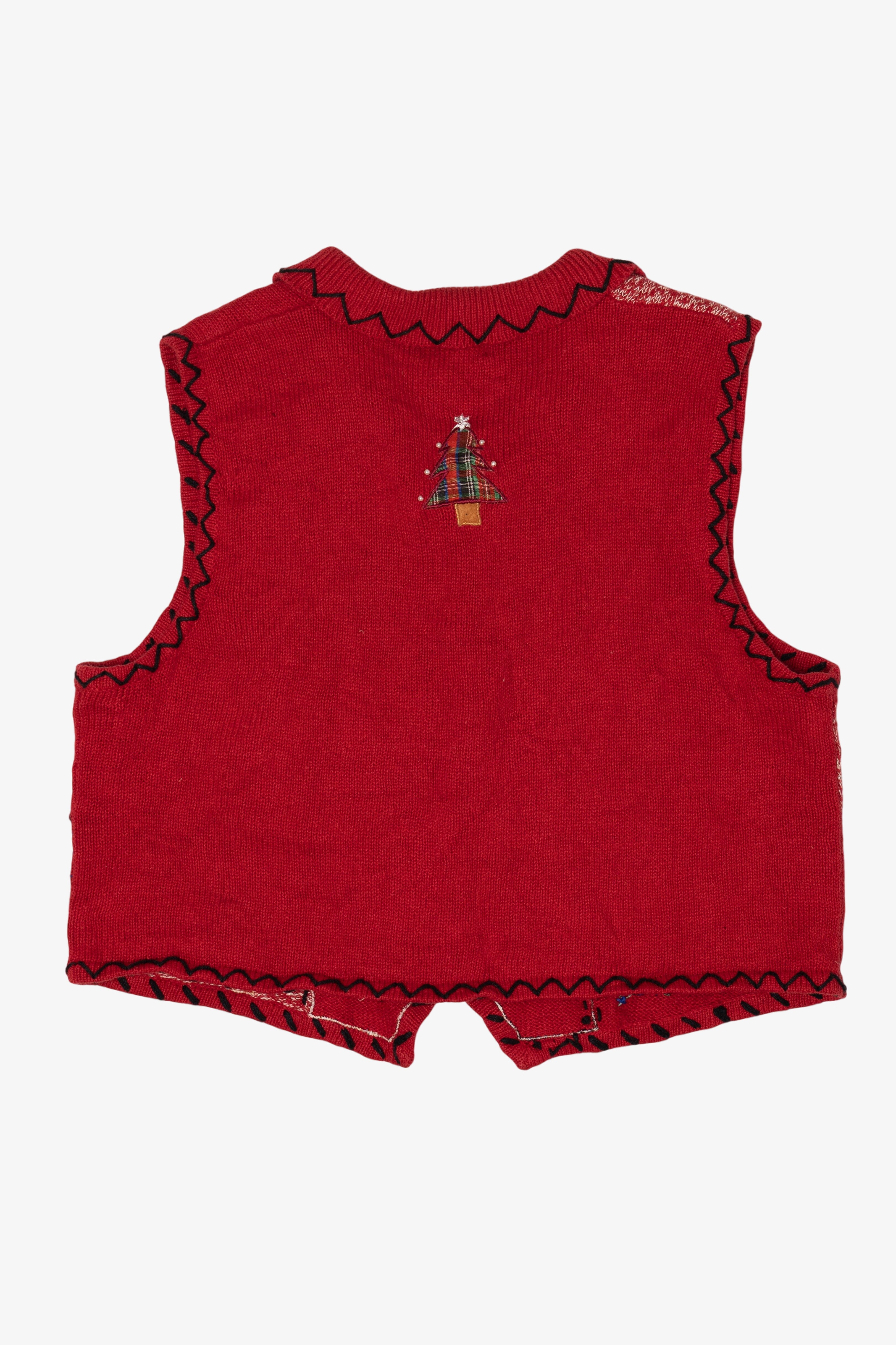 Vintage Designer Studio Originals Ugly Christmas Vest (2000s)