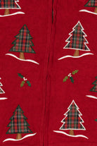 Vintage Southern Lady Trees Ugly Christmas Vest (2000s)