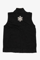 Vintage Quacker Factory Snowflakes Ugly Christmas Vest (2000s)