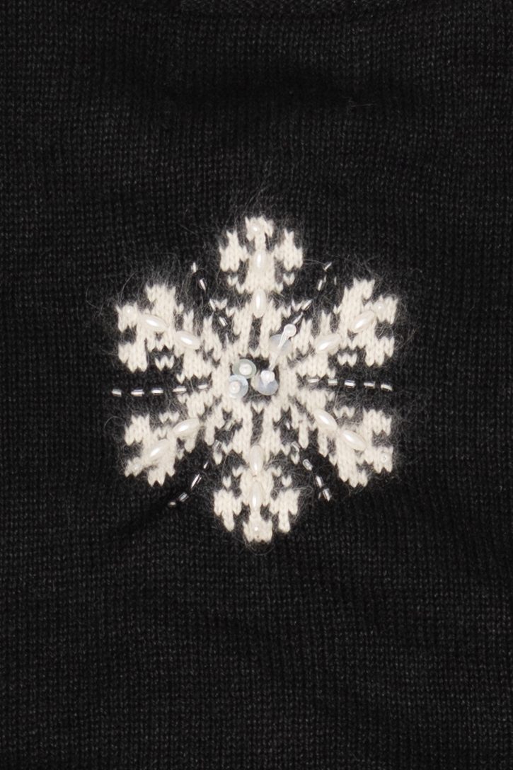 Vintage Quacker Factory Snowflakes Ugly Christmas Vest (2000s)