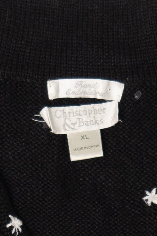 Vintage Christopher & Banks Cardinals Ugly Christmas Vest (2000s)