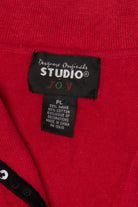 Vintage Y2k Lightweight Studio Joy Presents Ugly Christmas Cardigan (2000s)