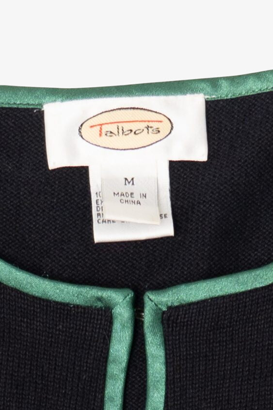 Vintage Y2k Lightweight Talbots Ugly Christmas Cardigan (2000s)