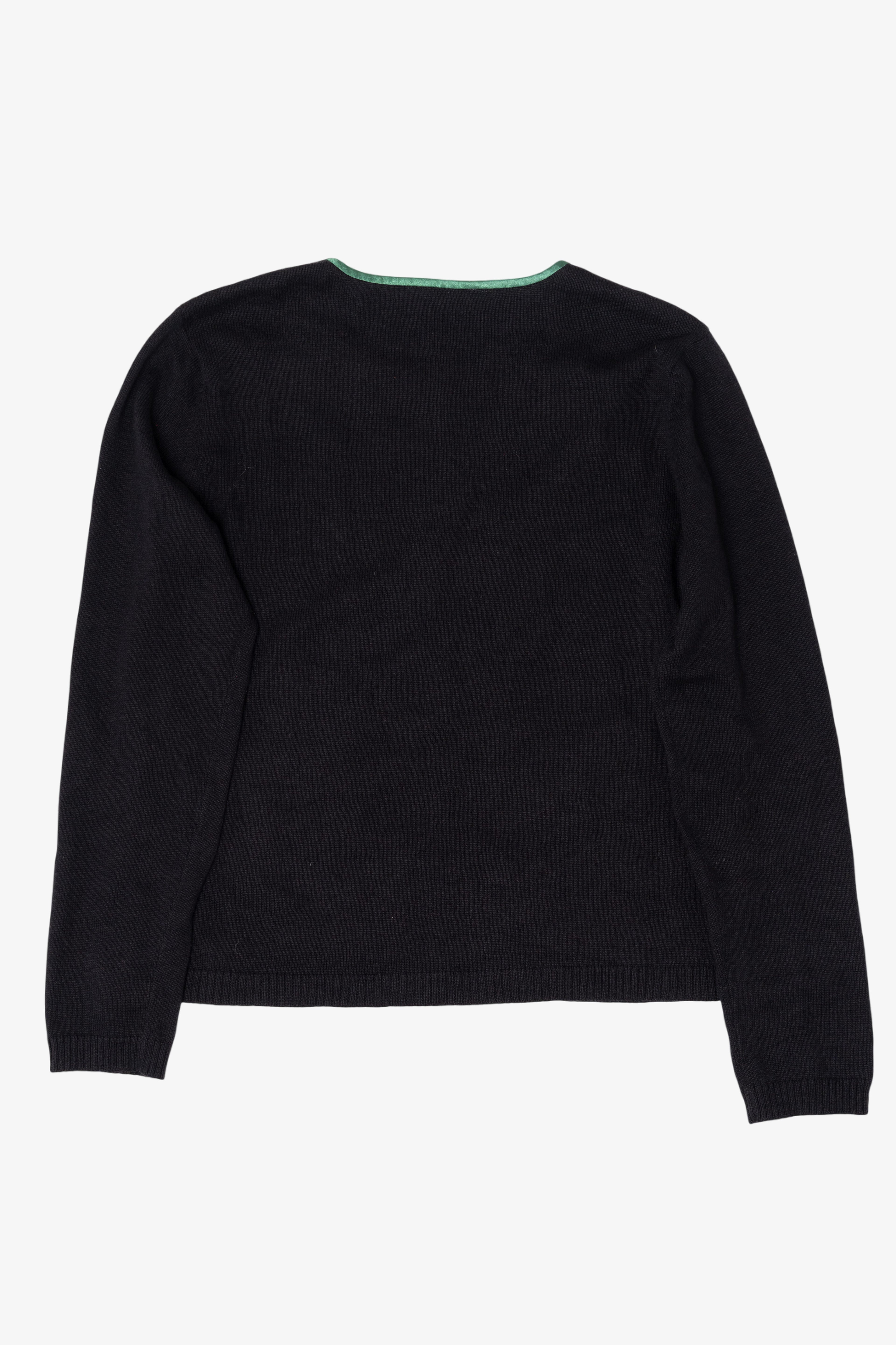 Vintage Y2k Lightweight Talbots Ugly Christmas Cardigan (2000s)