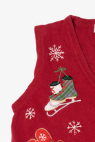 Vintage Skates And Mittens Basic Editions Ugly Christmas Vest (1990s)