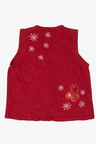 Vintage Skates And Mittens Basic Editions Ugly Christmas Vest (1990s)