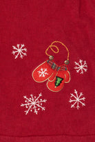 Vintage Skates And Mittens Basic Editions Ugly Christmas Vest (1990s)