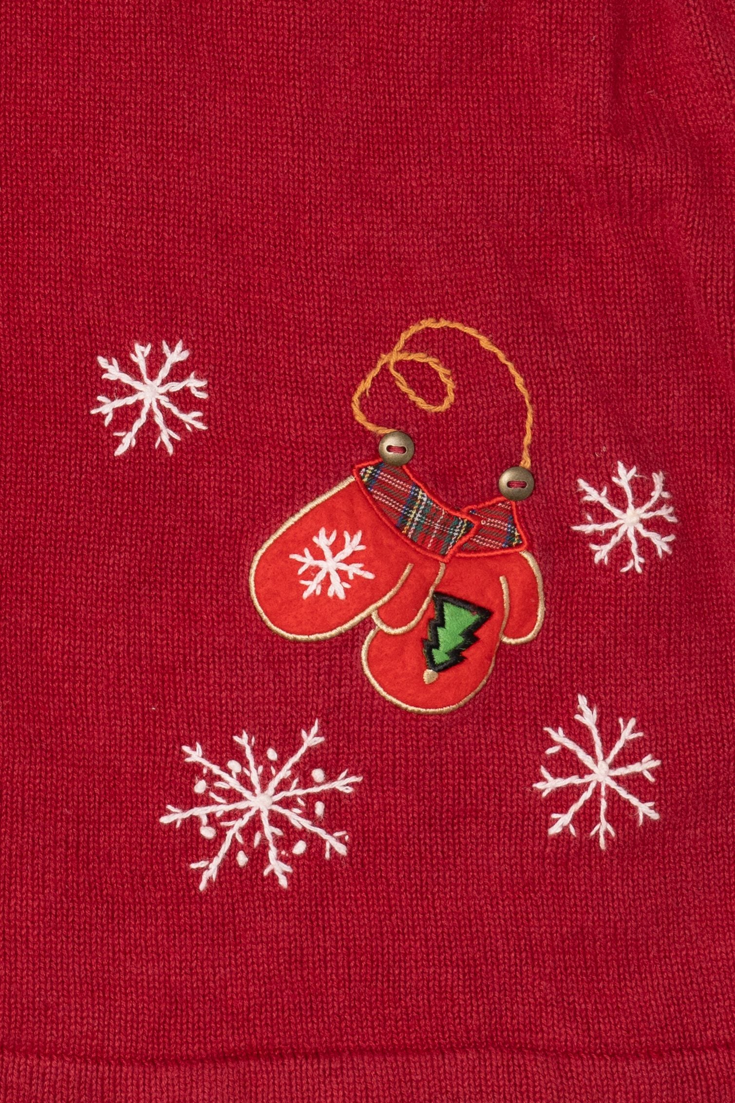 Vintage Skates And Mittens Basic Editions Ugly Christmas Vest (1990s)