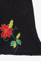 Vintage Studio Joy Flowers Ugly Christmas Vest (1990s)