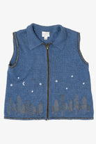 Vintage Christopher & Banks Stars Ugly Christmas Vest (1990s)
