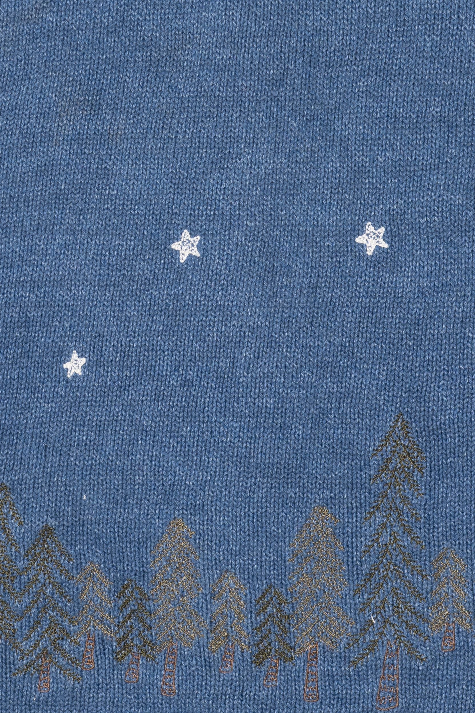 Vintage Christopher & Banks Stars Ugly Christmas Vest (1990s)