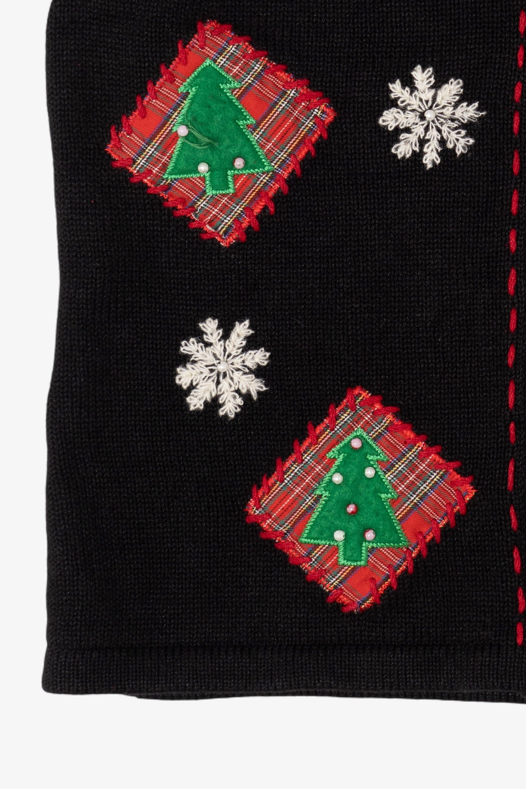 Vintage Crazy Horse Ugly Christmas Vest (1990s)