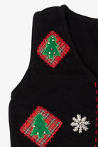 Vintage Crazy Horse Ugly Christmas Vest (1990s)