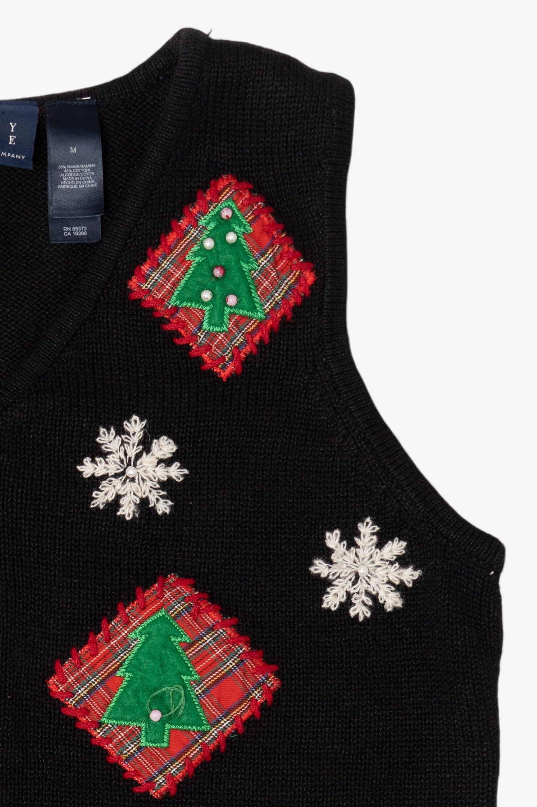 Vintage Crazy Horse Ugly Christmas Vest (1990s)