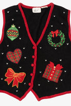 Vintage Kathie Lee Ugly Christmas Vest (1990s)