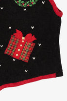 Vintage Kathie Lee Ugly Christmas Vest (1990s)