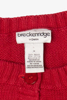 Vintage Breckenridge Snowflakes Ugly Christmas Vest (1990s)