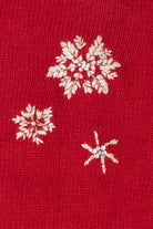 Vintage Breckenridge Snowflakes Ugly Christmas Vest (1990s)