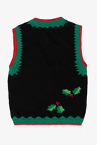 Vintage Bechamel Holly Ugly Christmas Vest (1990s)