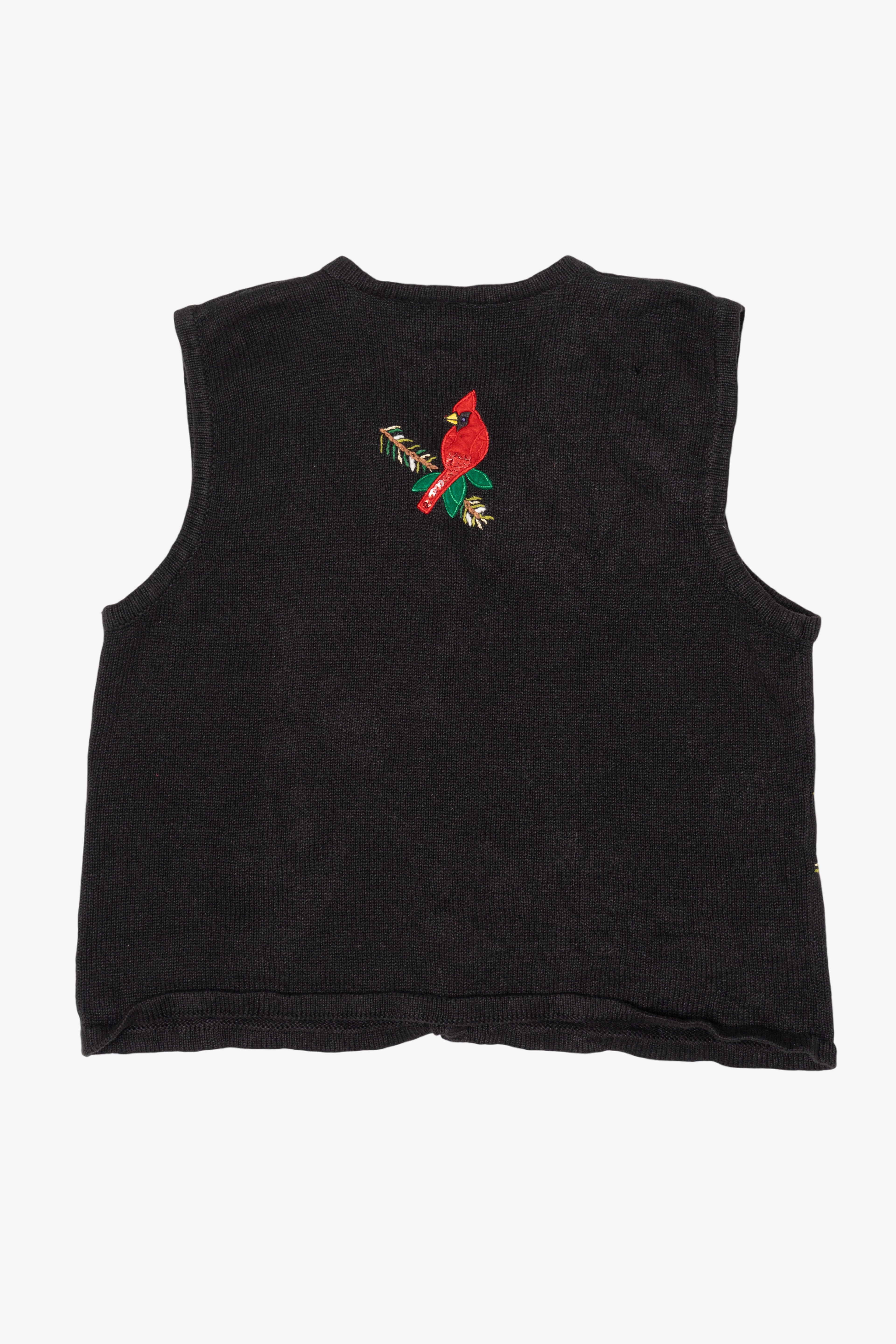 Vintage Bobbie Brooks Cardinals Ugly Christmas Vest (1990s)