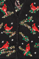 Vintage Bobbie Brooks Cardinals Ugly Christmas Vest (1990s)
