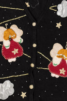 Vintage Bobbie Brooks Angels Ugly Christmas Vest (1990s)