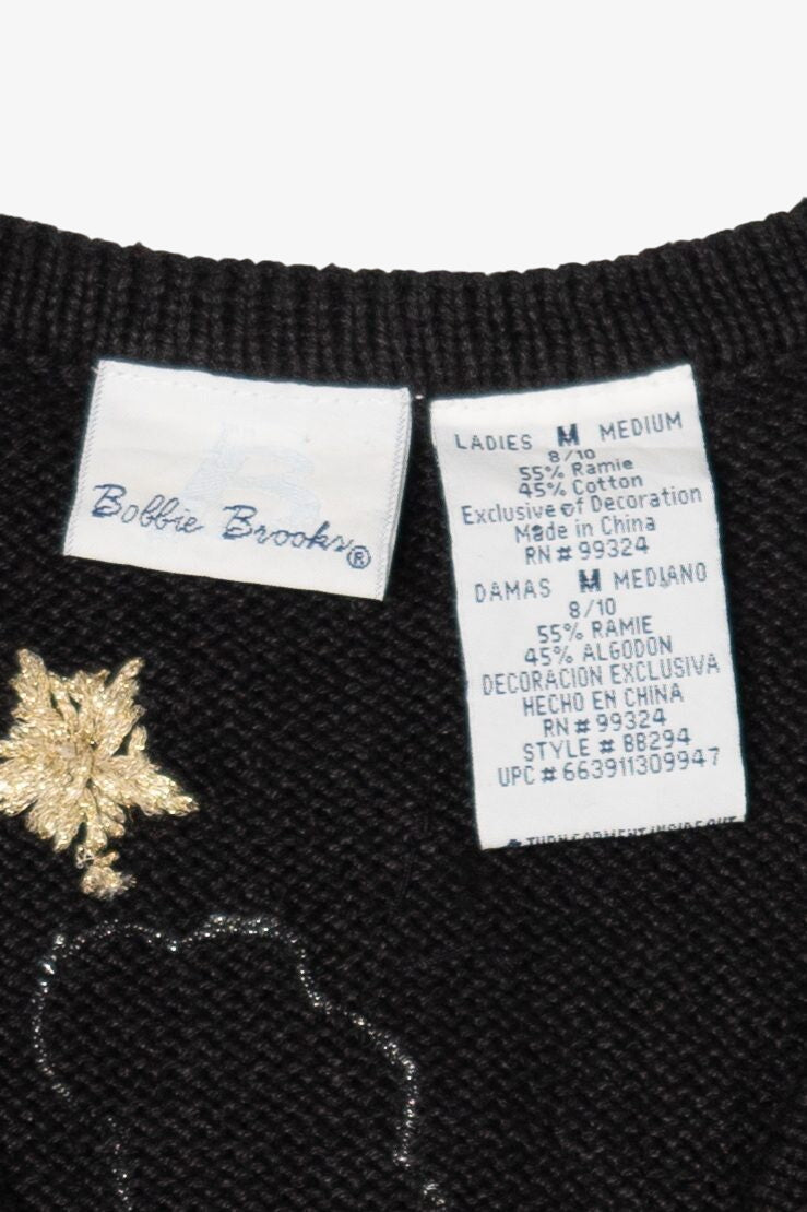 Vintage Bobbie Brooks Angels Ugly Christmas Vest (1990s)
