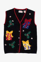 Vintage Copper Key Presents Ugly Christmas Vest (1990s)