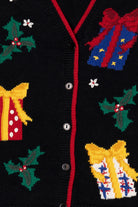 Vintage Copper Key Presents Ugly Christmas Vest (1990s)